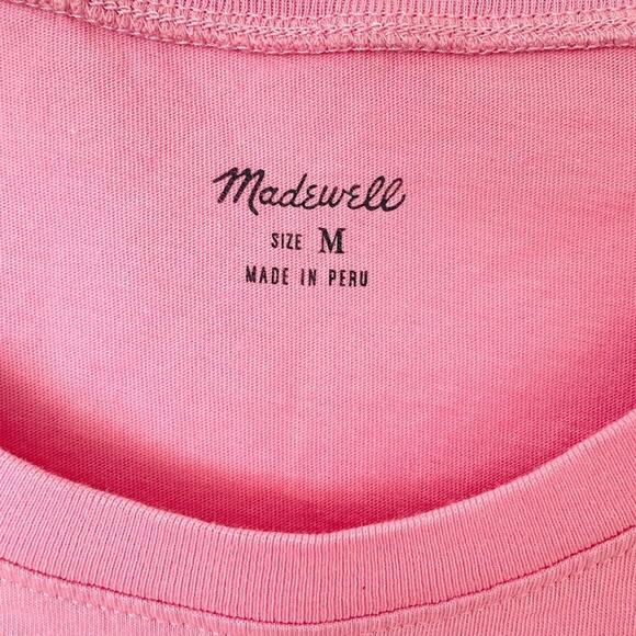 Madewell Knot-Front Tee Sz M - Picture 3 of 4